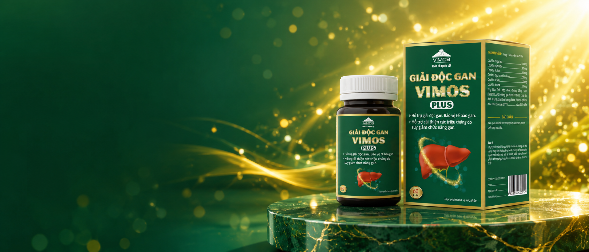 Giải Độc Gan Vimos Plus